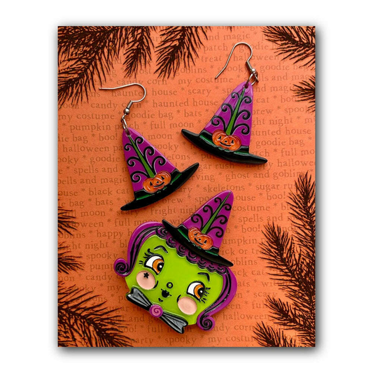 Hagatha Witch Brooch by Lipstick & Chrome