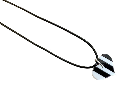 Collier Love Stripe (Enfants/Adultes)