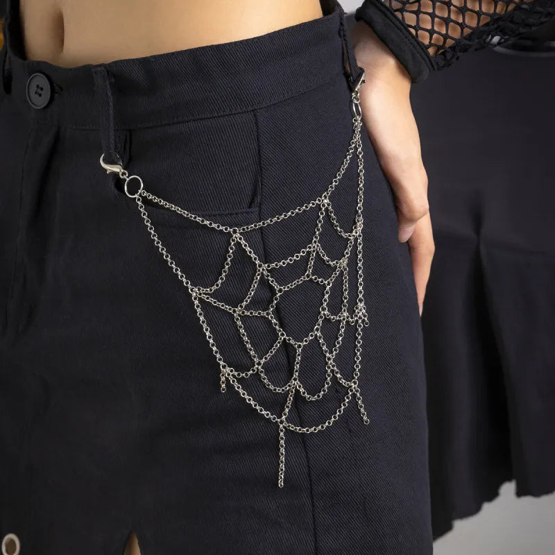 Cadena de pantalones Spider Queen