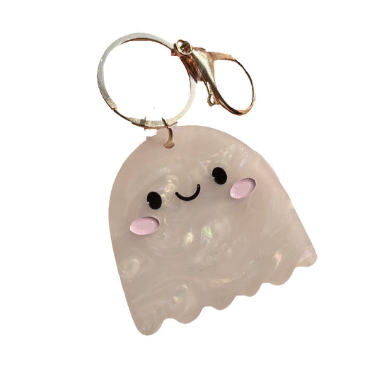 Marbled Ghost Keychain