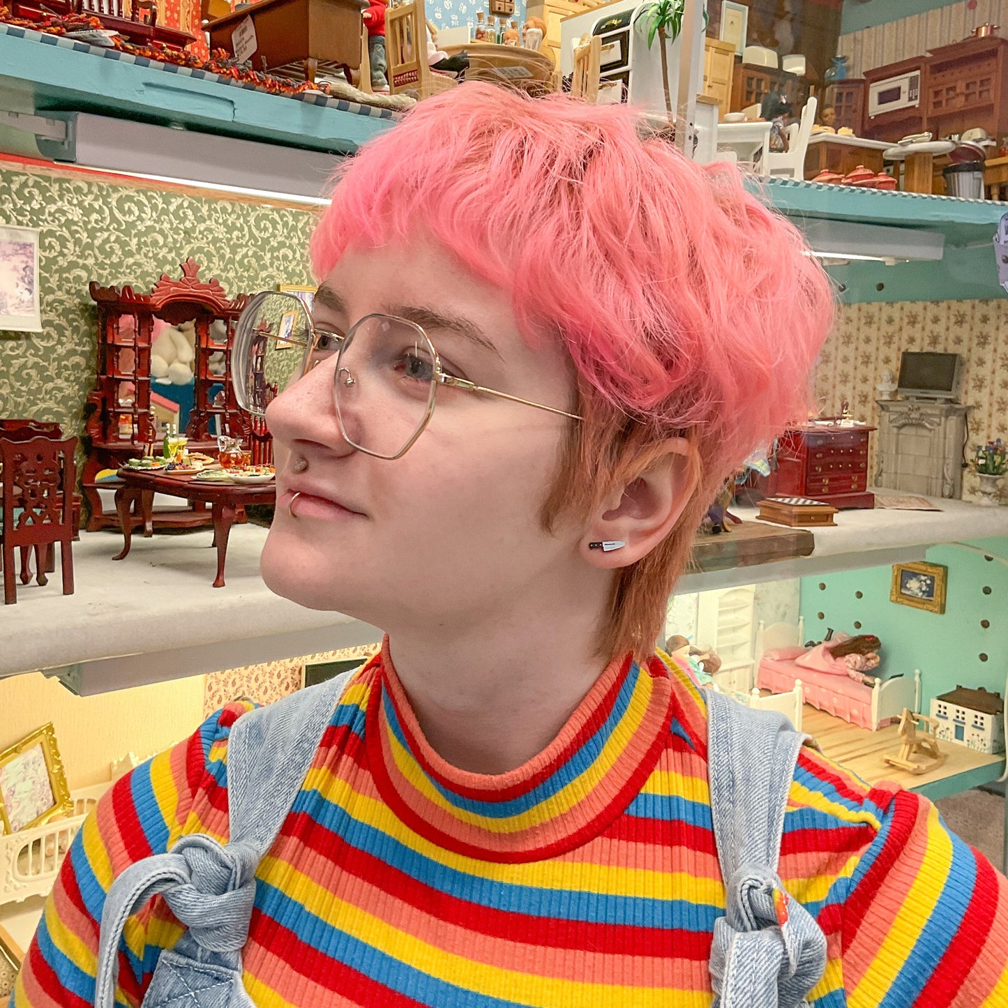 Teeny Tiny 1/2" Chef's Knife Earrings in Silver