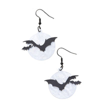 Load image into Gallery viewer, Moonlight Bat Earrings