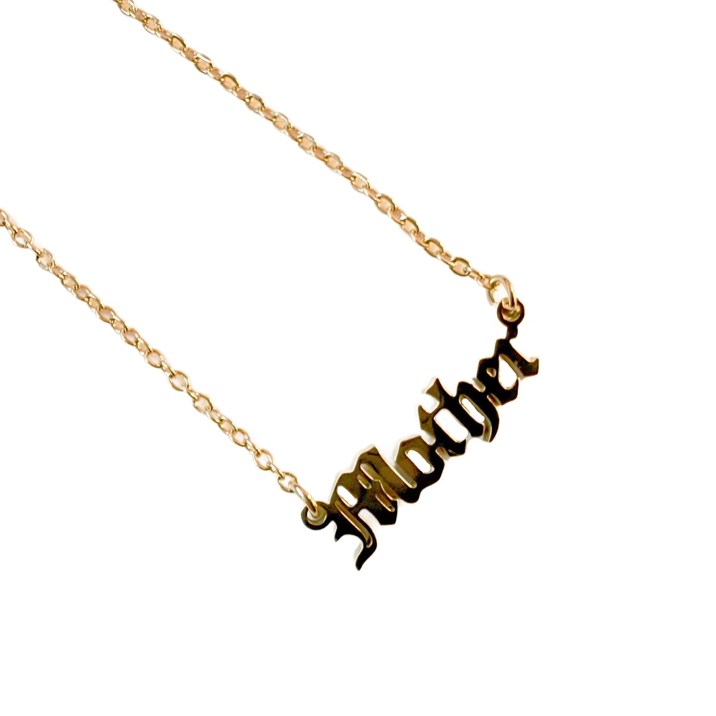 Mother Necklace in Gold