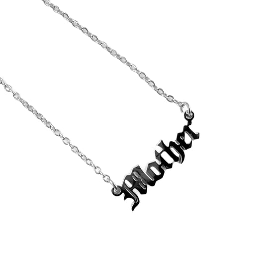 Mother Necklace in Silver