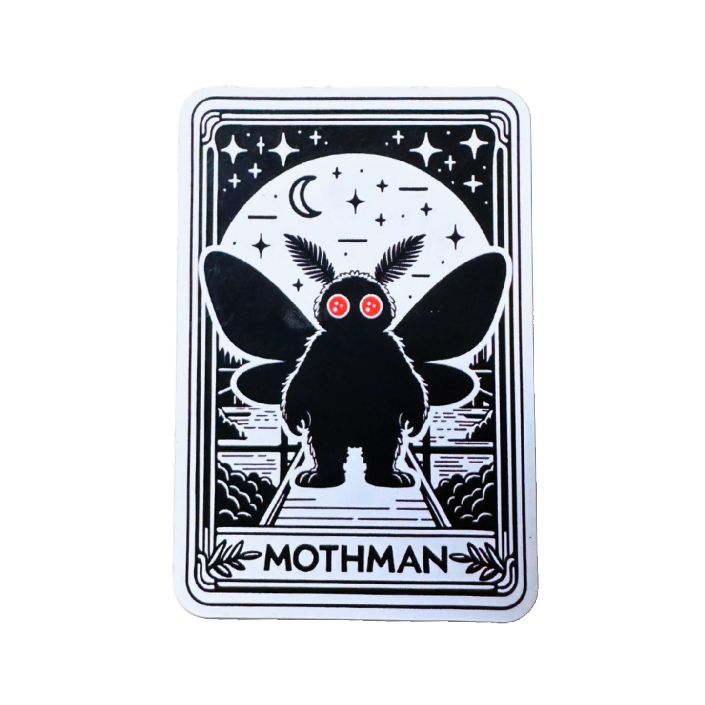 Mothman Tarot Card Magnet