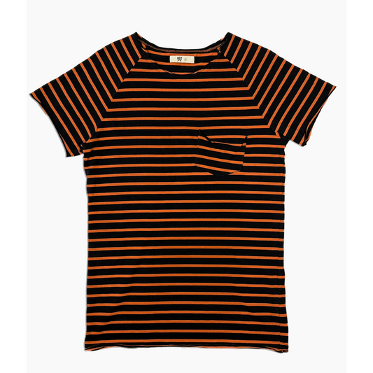 Orange Pugsley Raw Neck