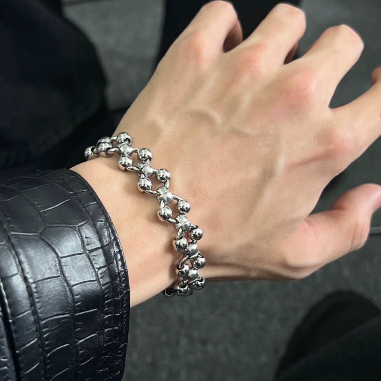 Orbit Steel Bracelet