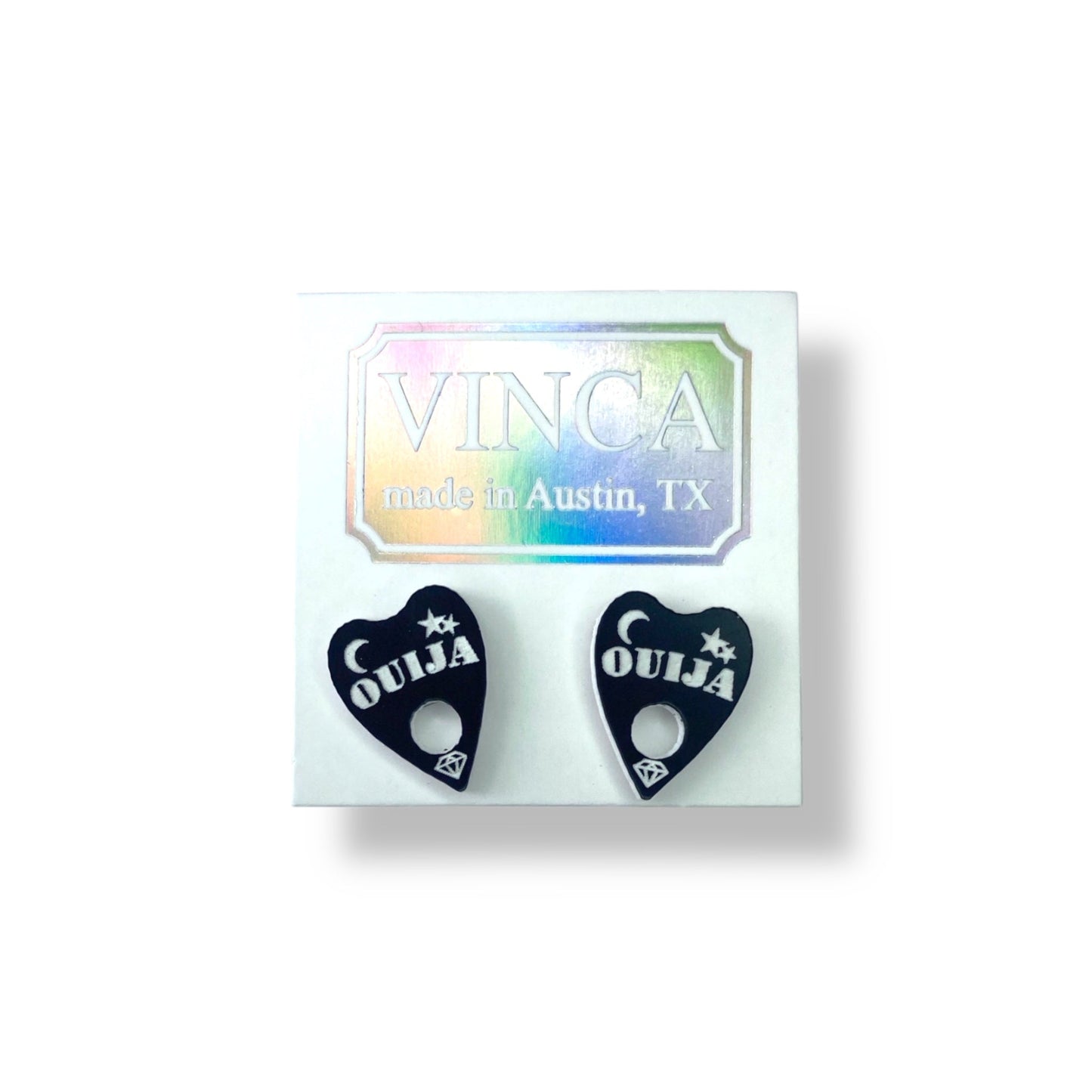 Last Chance! Teeny Tiny Ouija Planchette Earrings