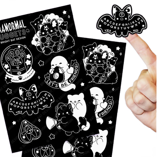 Paranormal Nuggets Sticker Sheets