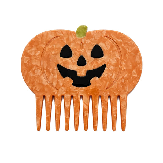 Pumpkin Wide Tooth Comb