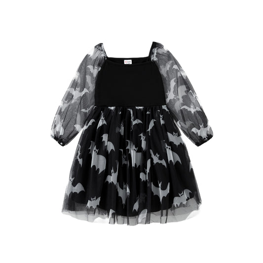 Sheer Bat Party Dress (Kids' Sizes Only Left)