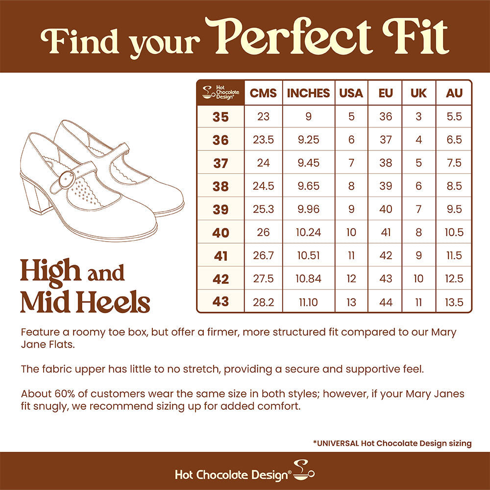 Spirit Board Women's Mary Jane Mid Heels