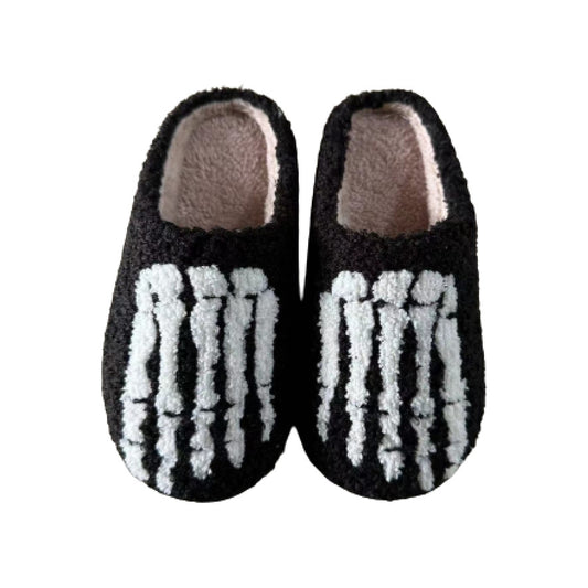 Pantuflas de esqueleto (adultos)