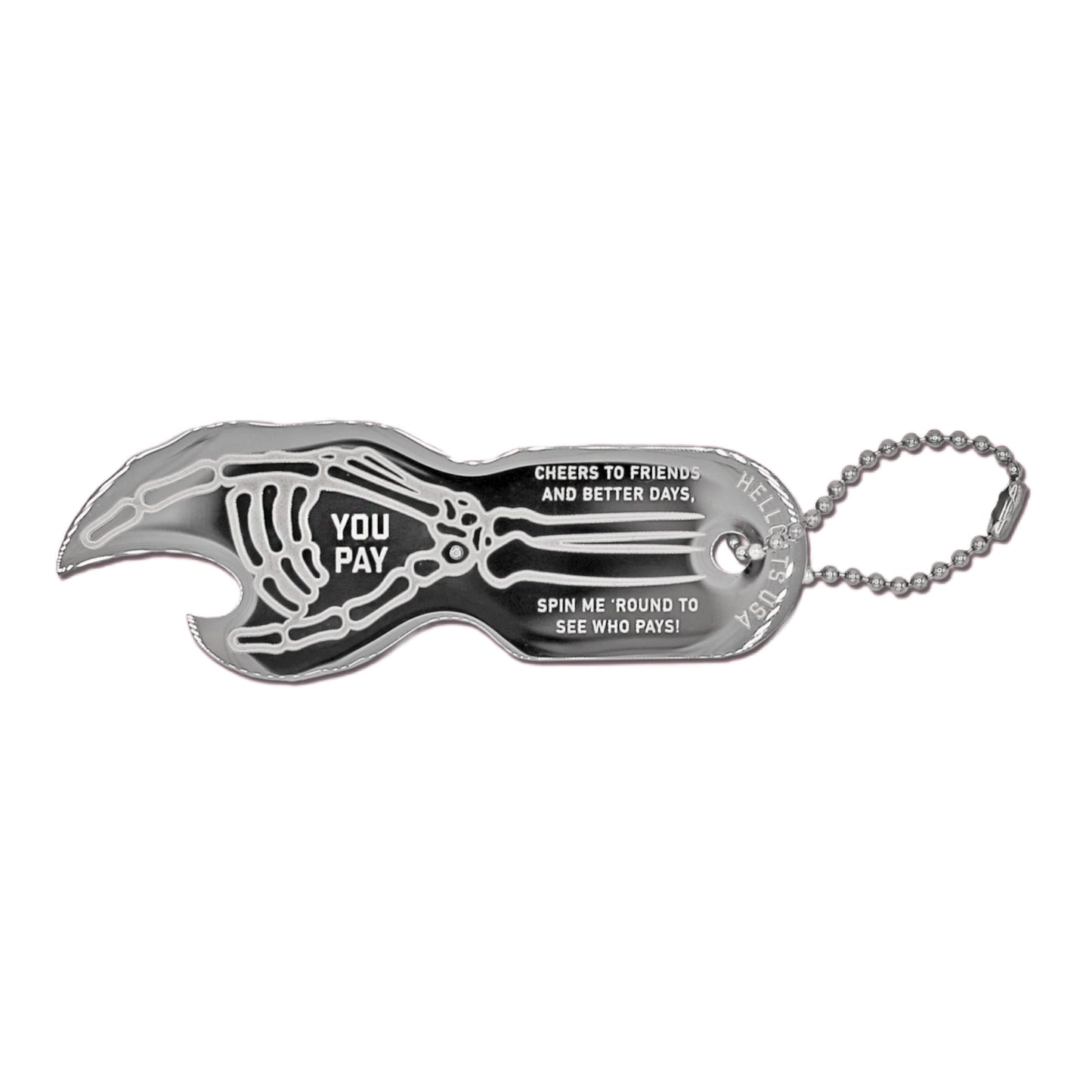 Hellcat Spin Keychain