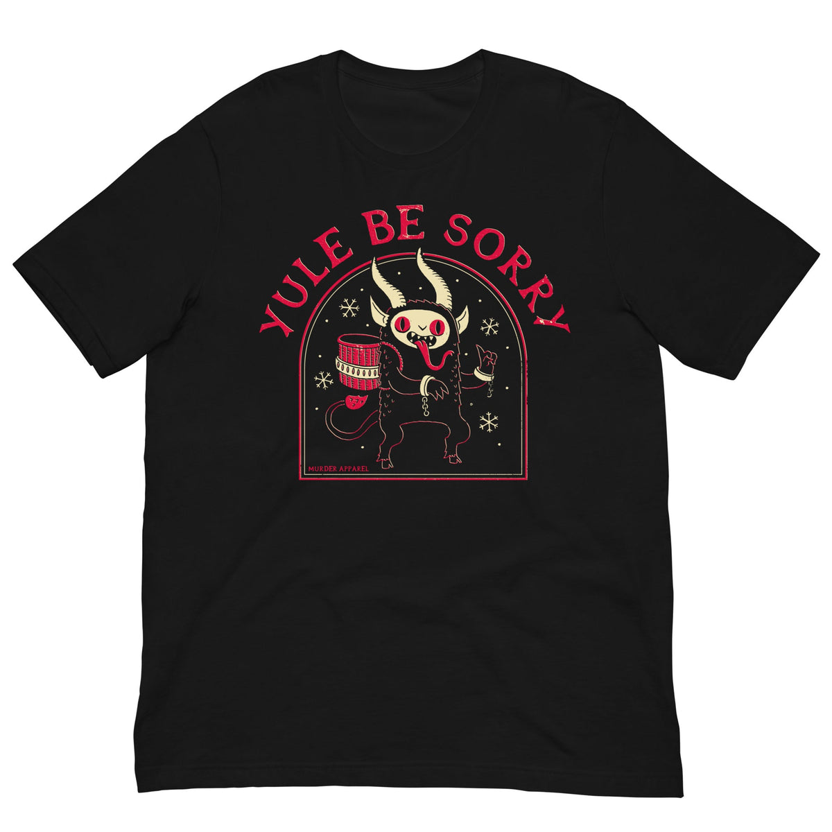 Yule Be Sorry Krampus T-shirt
