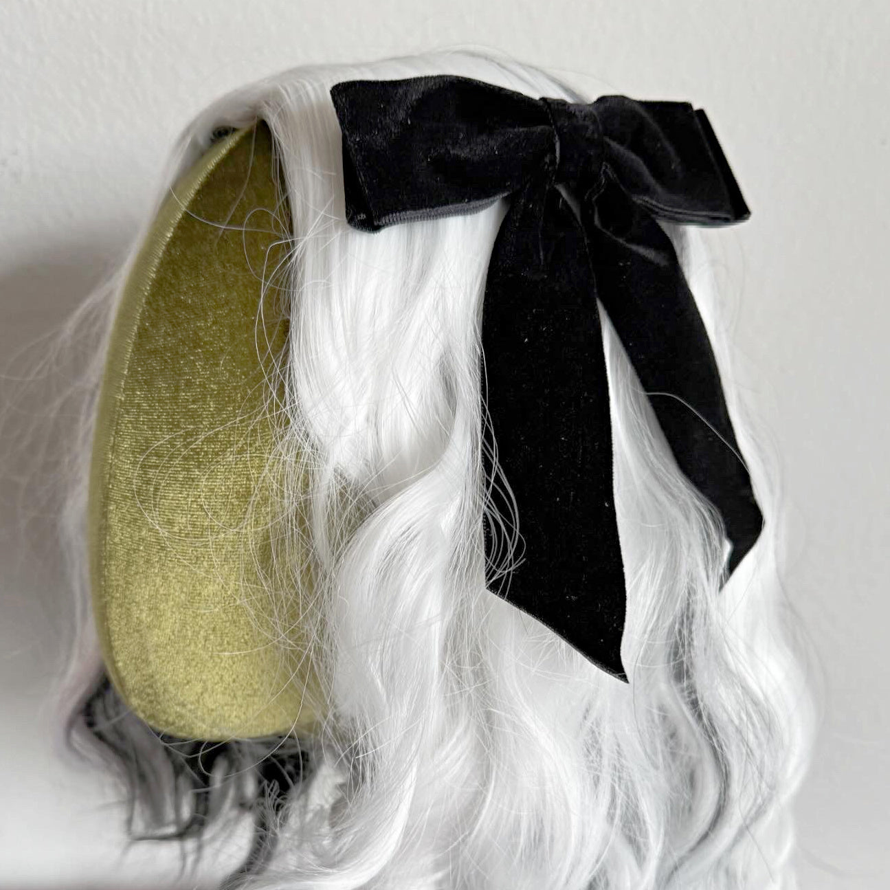 Black Velvet Bow Clip (Kids/Adults)