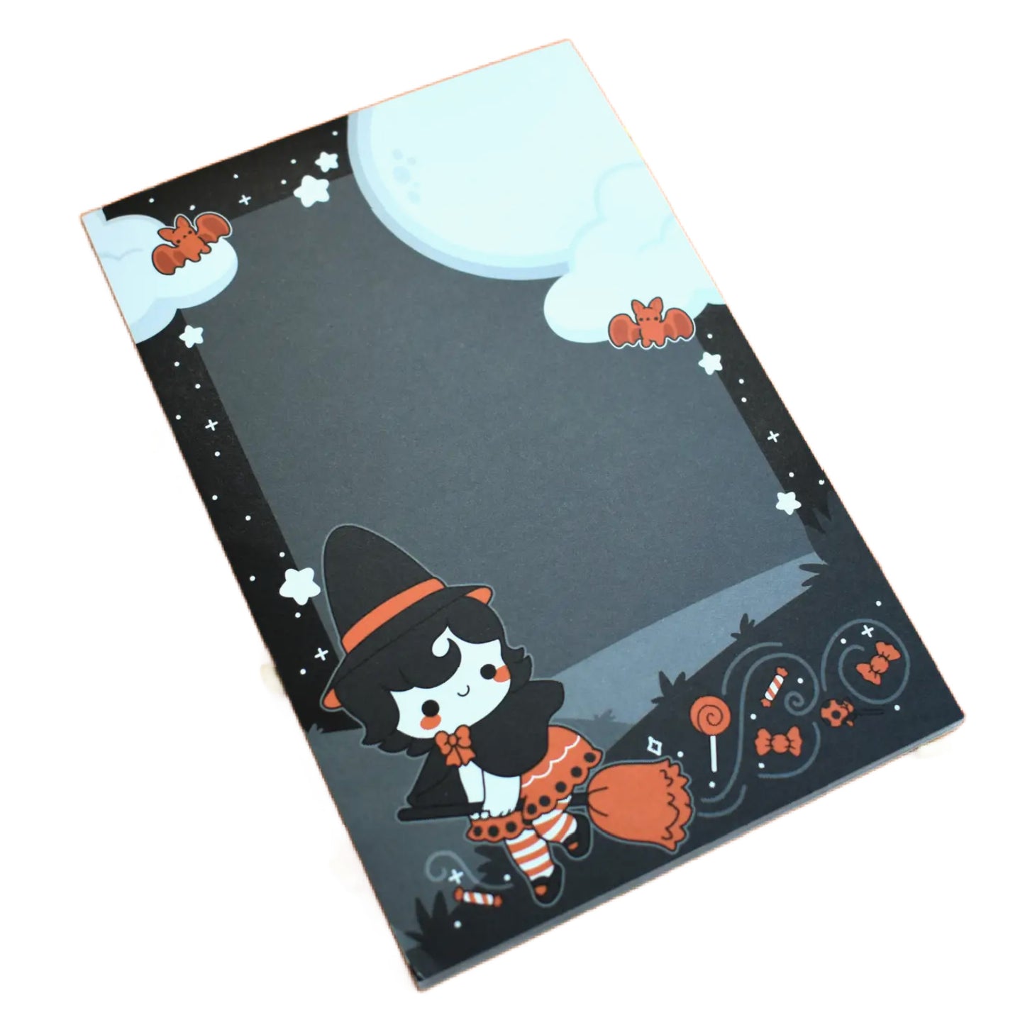 Vintage Halloween Witch Notepad