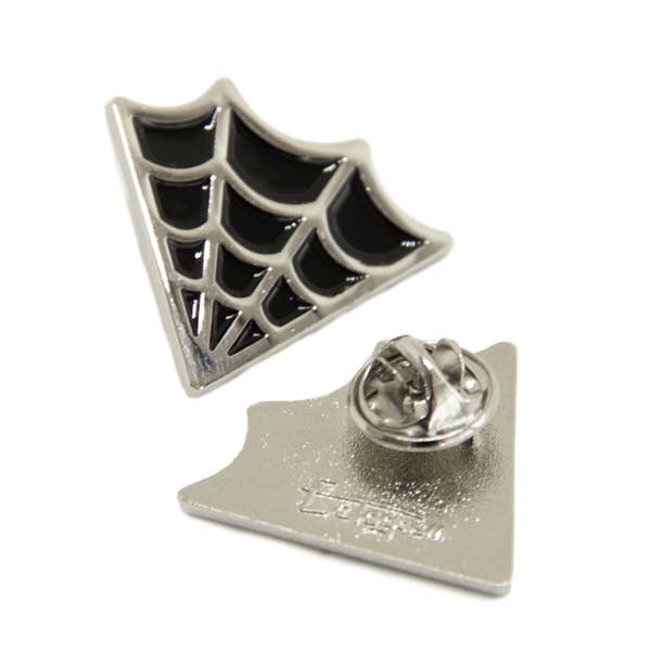 Cobweb Collar Lapel Pins