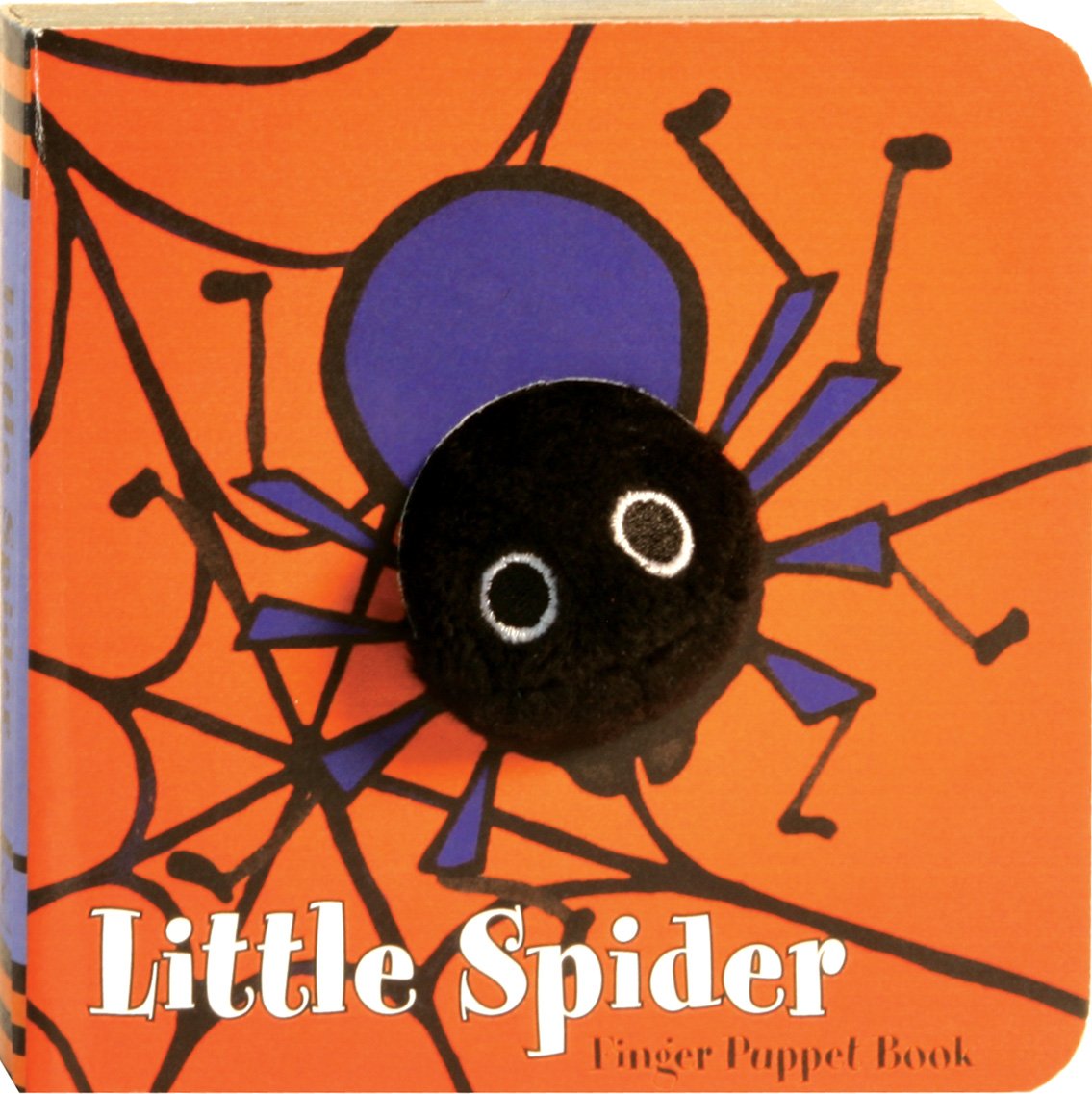 Little Spider Board Book and Finger Puppet