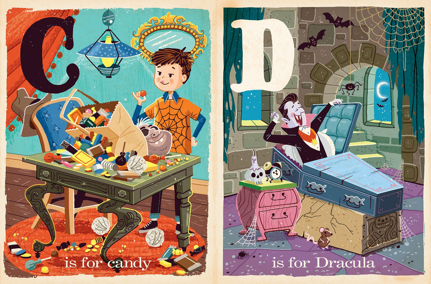 B is for Boo: A Halloween Alphabet Book