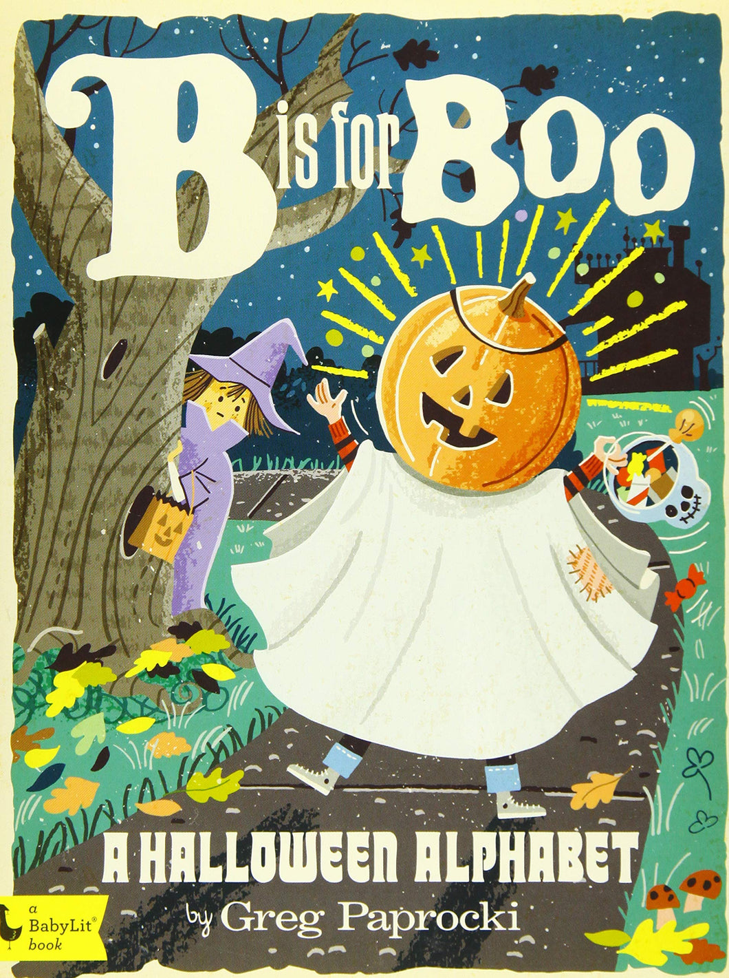 B es de Boo: un libro del alfabeto de Halloween 