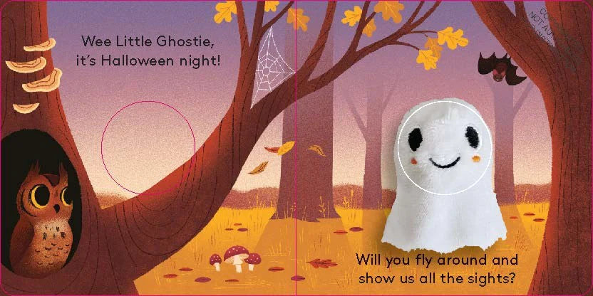 Little Ghostie Finger Puppet Board Book