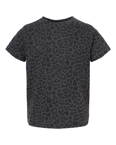 T-shirt léopard noir (tout-petits/enfants)
